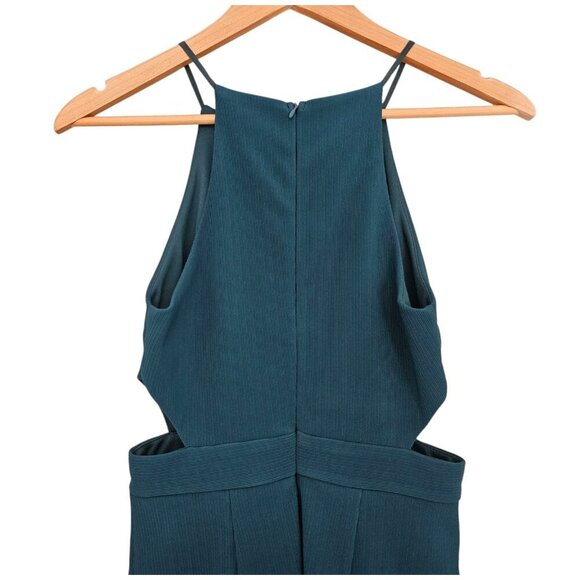 Women's - ASTR The Label Teal Cutout Dress, Size Small - Picture 8 of 8